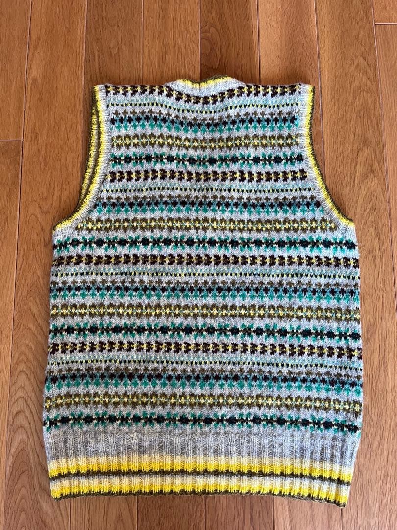 三國万里子　フェアアイルベスト　Jamieson’s Spindrift