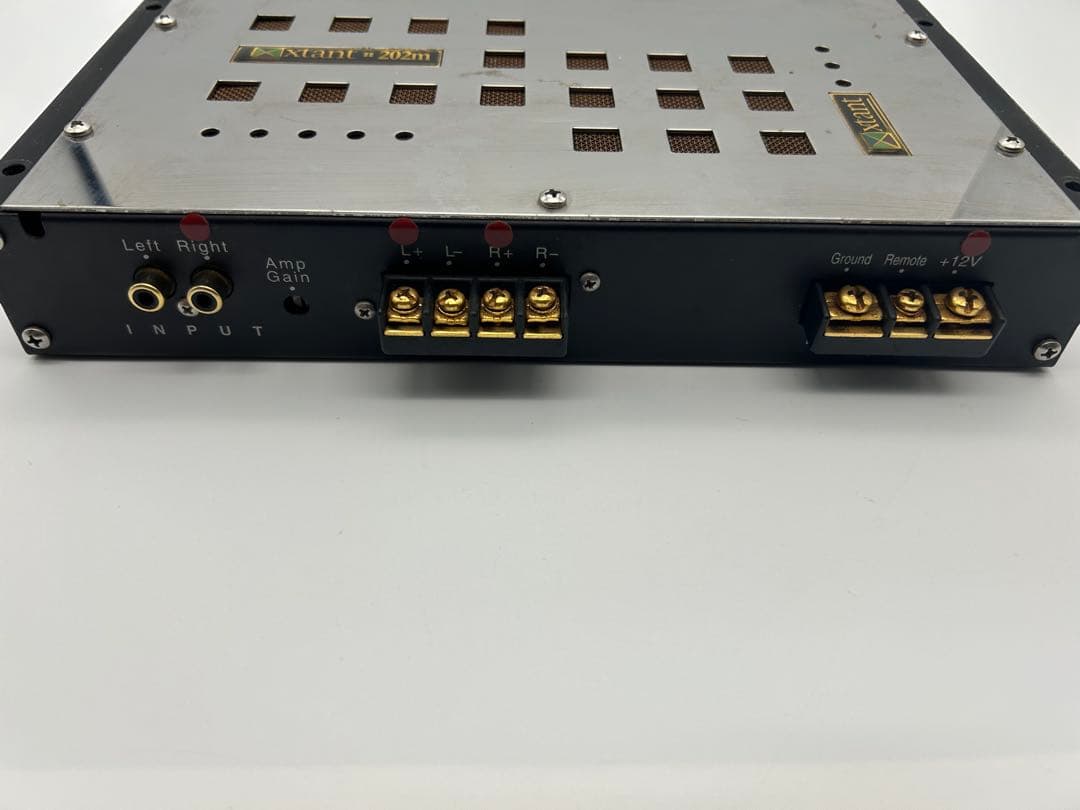 XTANT 202M エクスタント　2ch アンプ 動作品　xtant