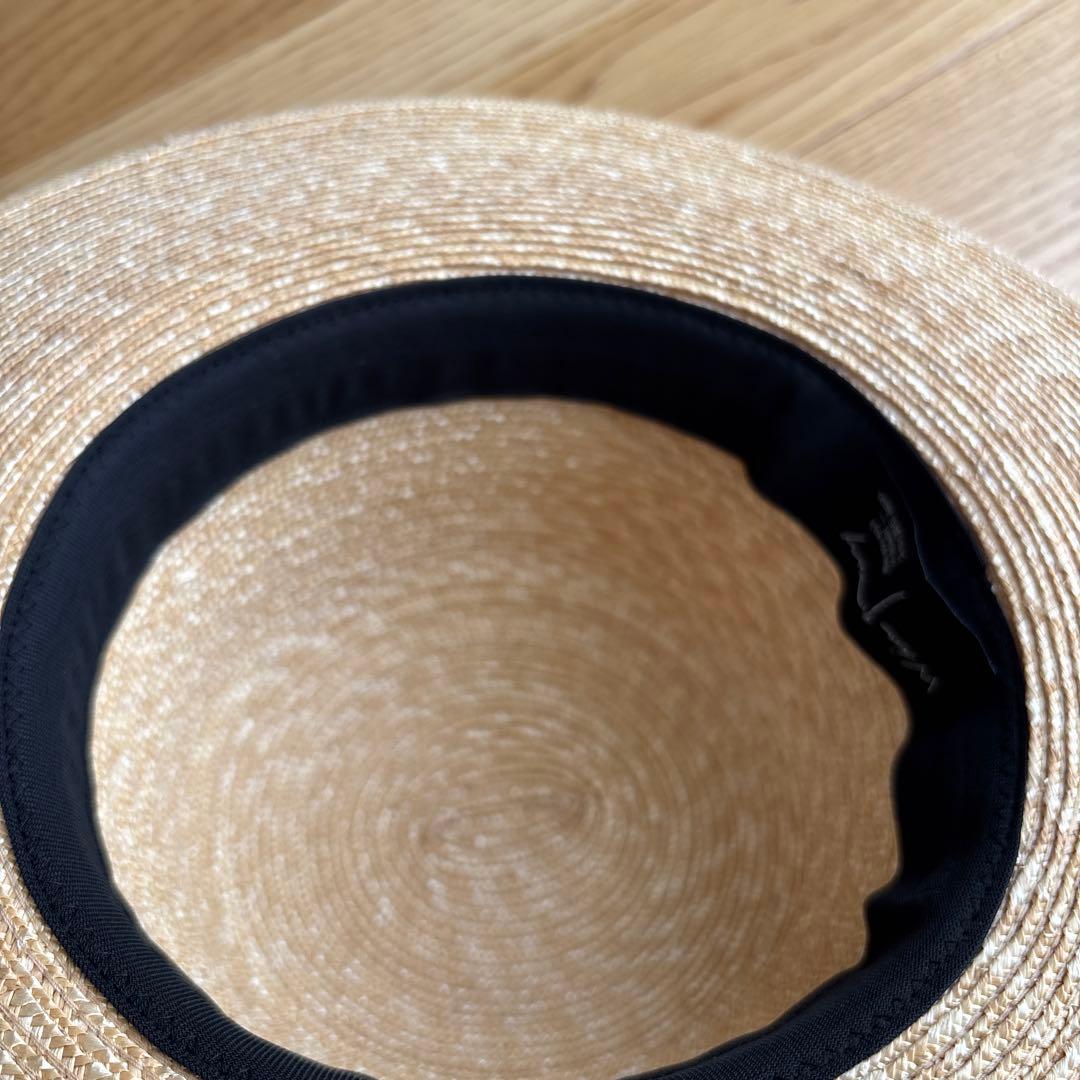 極美品！wicagrocery ウィカグロサリー　round brim flat