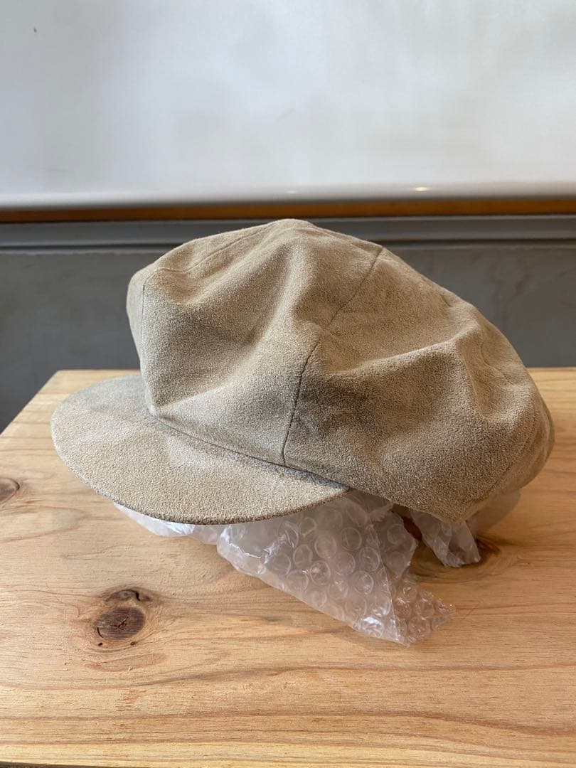 【Hender Schemeエンダースキーマ】ピッグレザーキャスケット