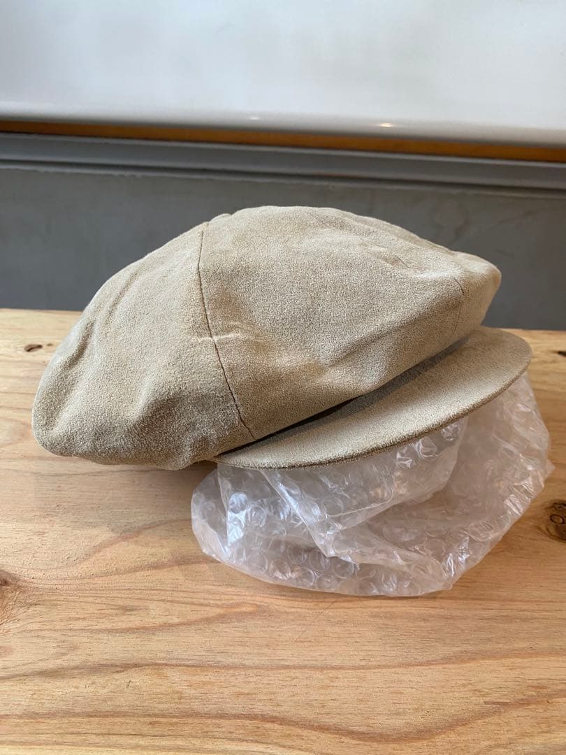 【Hender Schemeエンダースキーマ】ピッグレザーキャスケット