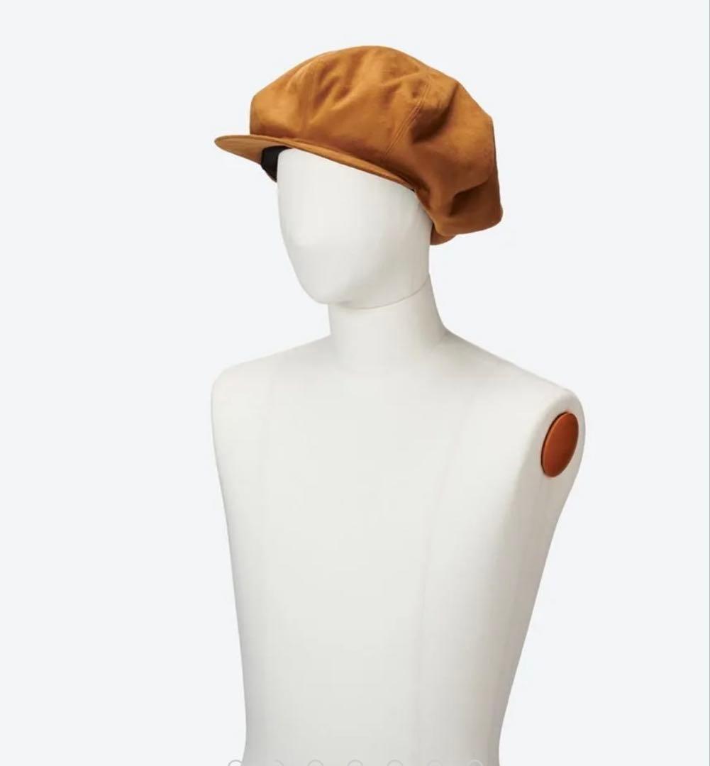 【Hender Schemeエンダースキーマ】ピッグレザーキャスケット