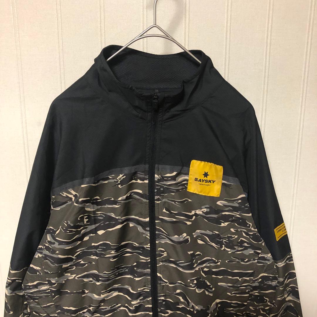 完売品❗️SAYSKY セイスカイ カモフラ ランニングジャケット