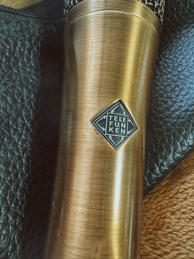 【お値下げ品】ダイナミックマイク TELEFUNKEN M80 カッパー製 中古