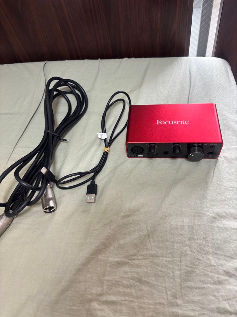 Focusrite 2イン2アウト 24bit/192kHz (3rd Gen)