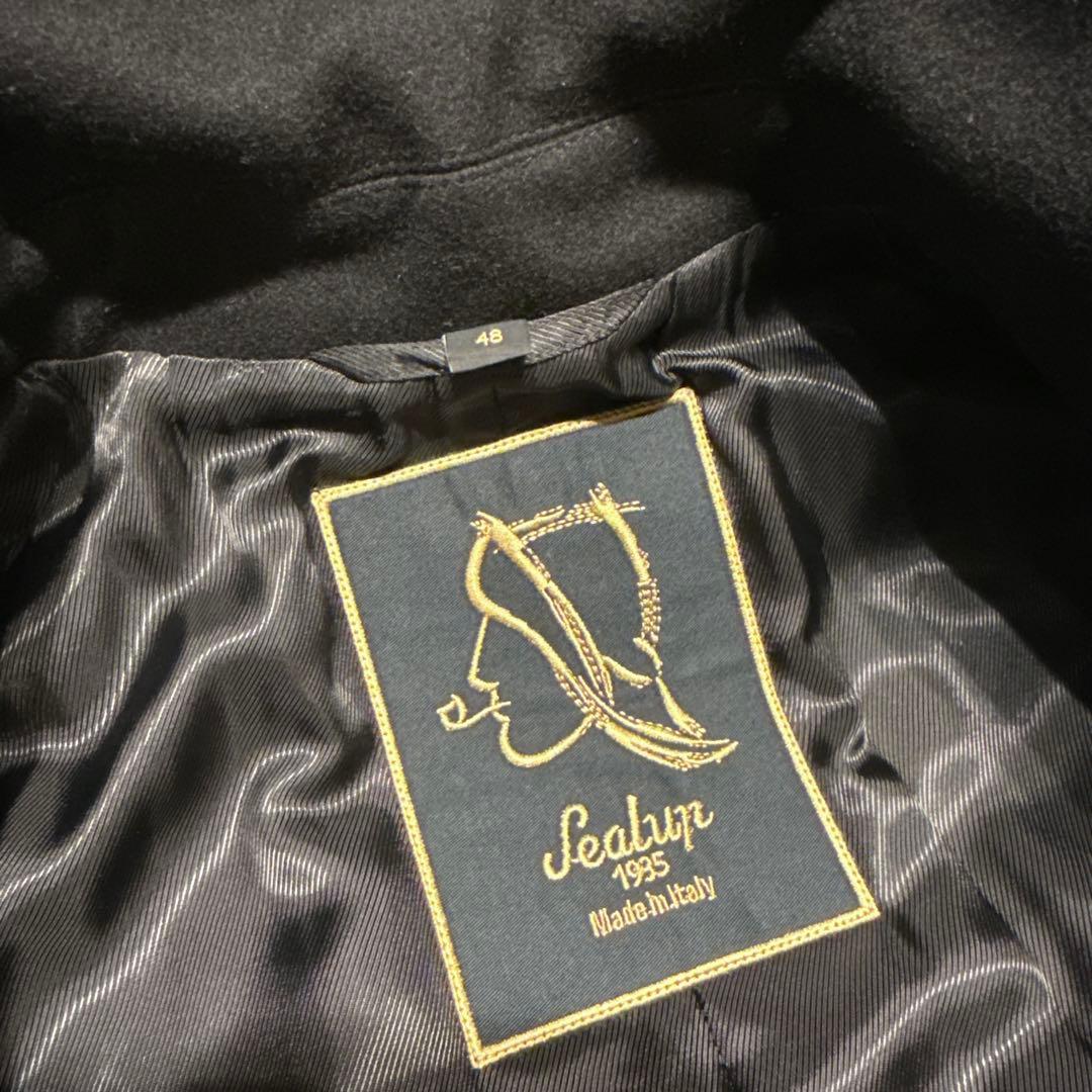 SEALUP シーラップ　ピーコート　48 ブラック GENOVA