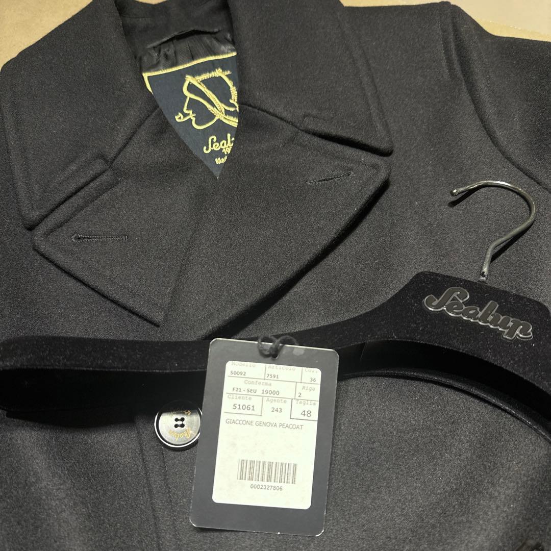 SEALUP シーラップ　ピーコート　48 ブラック GENOVA