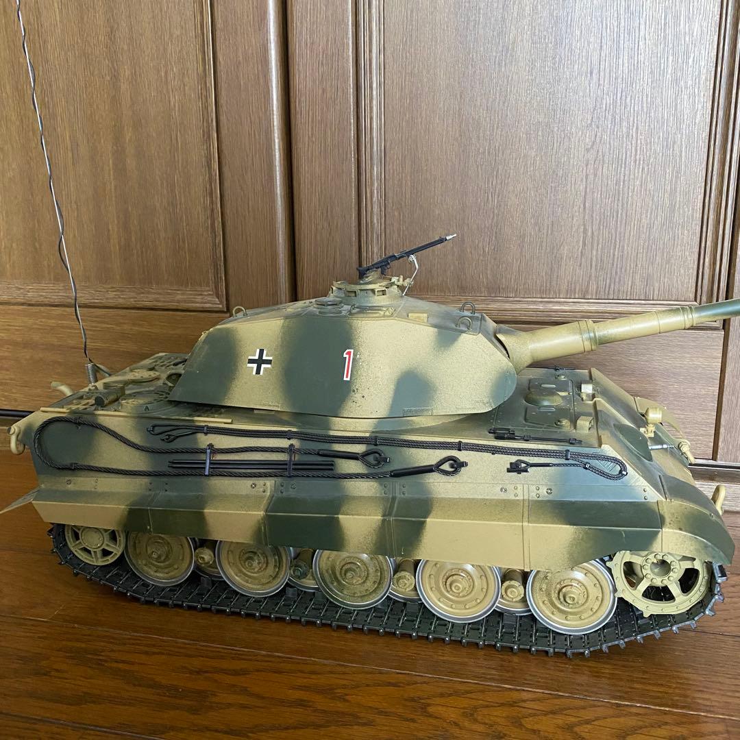 タミヤ 1/16 キングタイガー （ポルシェ砲塔）