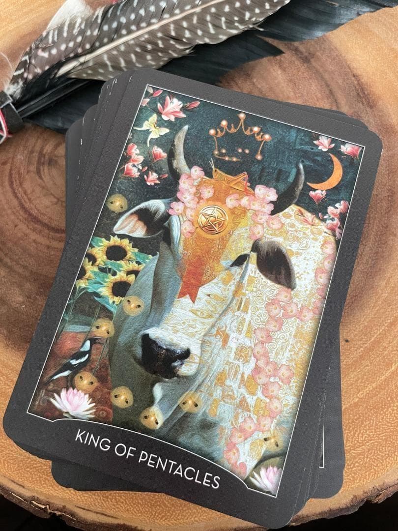 ★正規品タロットカード★人気作者の美麗デッキ✨美しい夜の動物たちのタロット