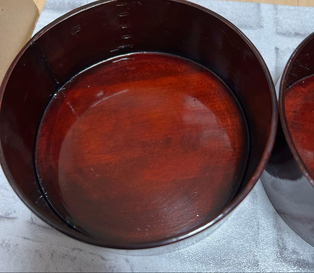 井川メンパ お弁当箱 丸型 1号 望月良秋