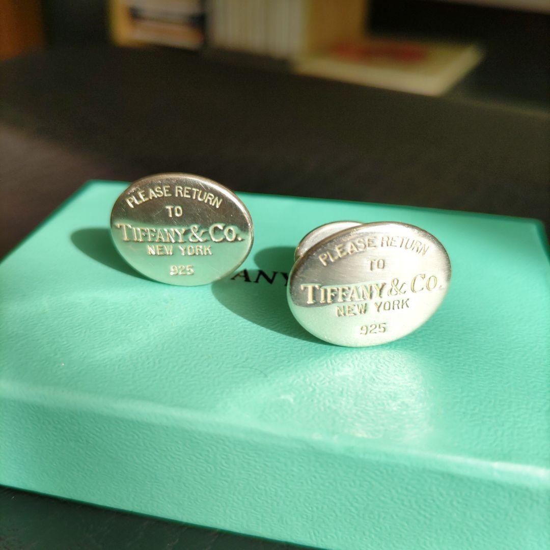 ティファニーメンズカフスsv925