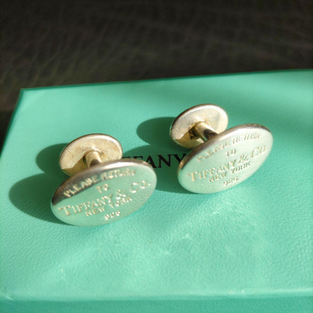 ティファニーメンズカフスsv925