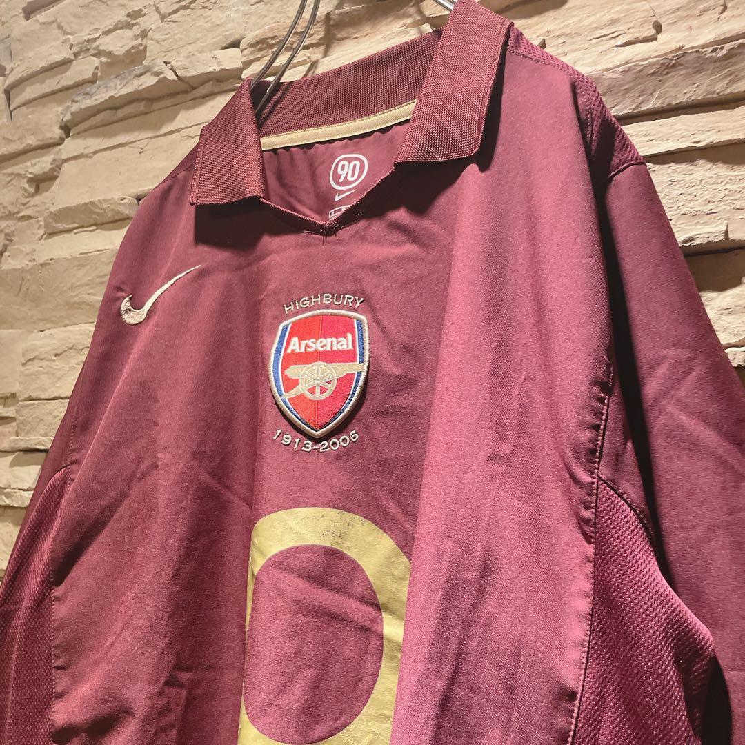 【希少】NIKEナイキ×アーセナル/05-06/ユニフォーム/モロッコ製/M