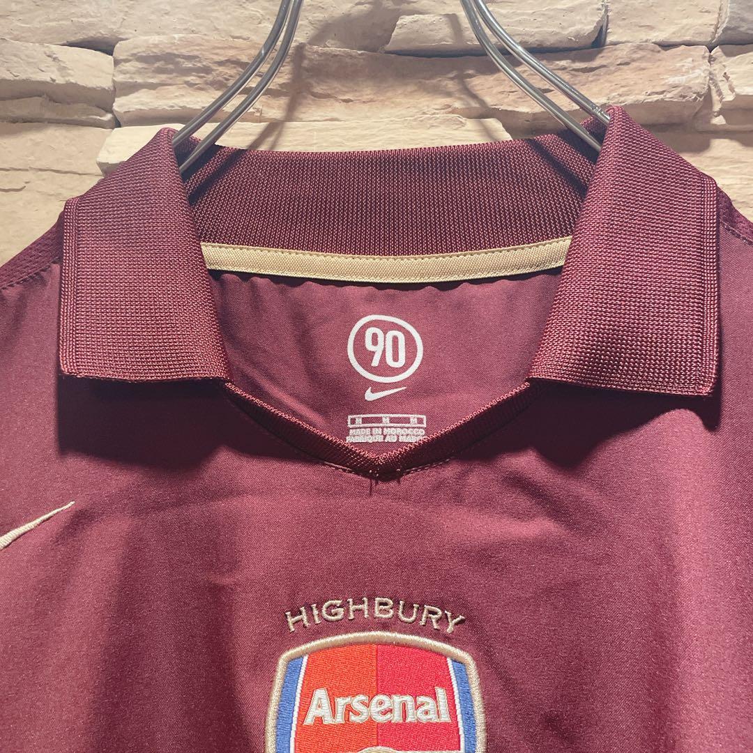 【希少】NIKEナイキ×アーセナル/05-06/ユニフォーム/モロッコ製/M