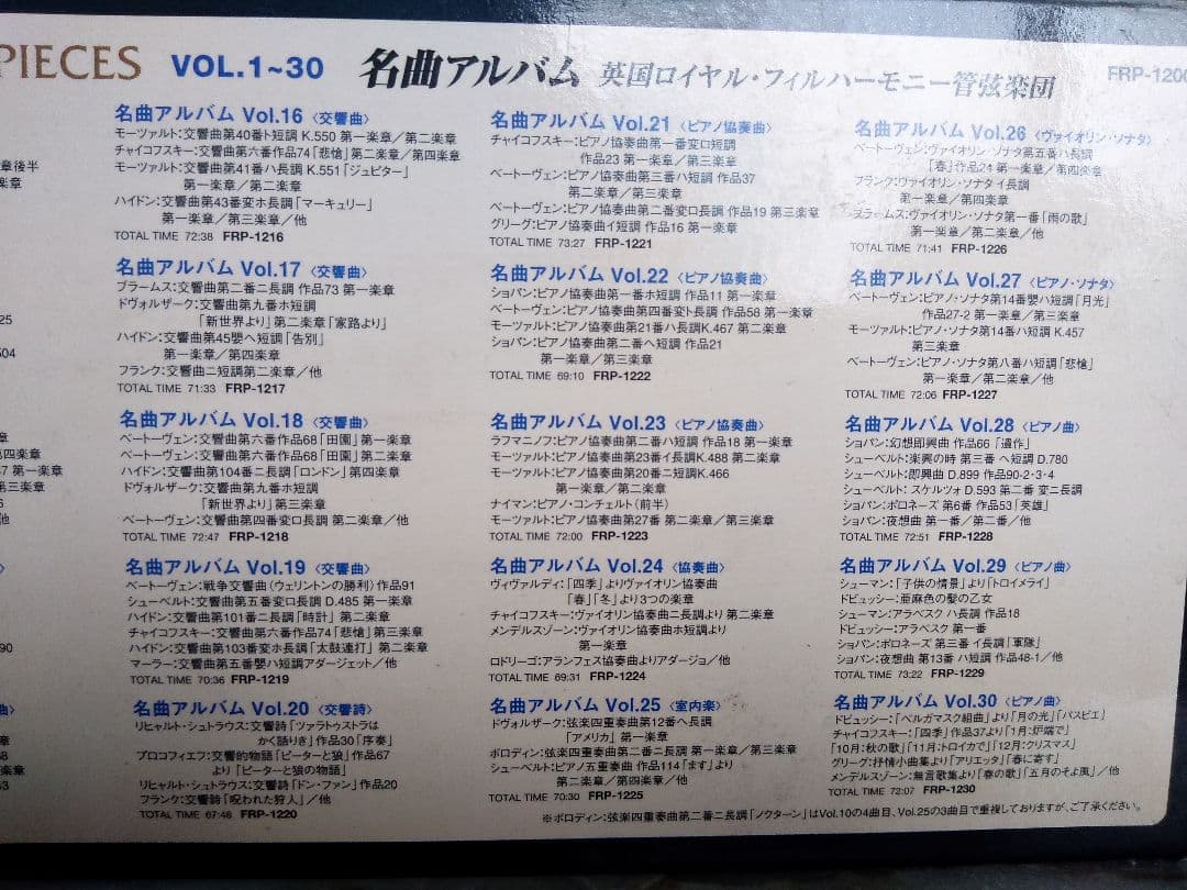 ロイヤル・フィルハーモニー管弦楽団 クラシックスーパーベストセレクション CD