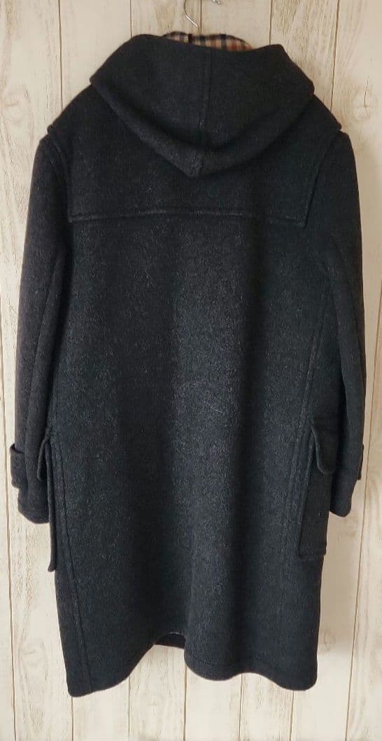 Aquascutum　アクアスキュータム ロング丈フード付　ダッフルコート