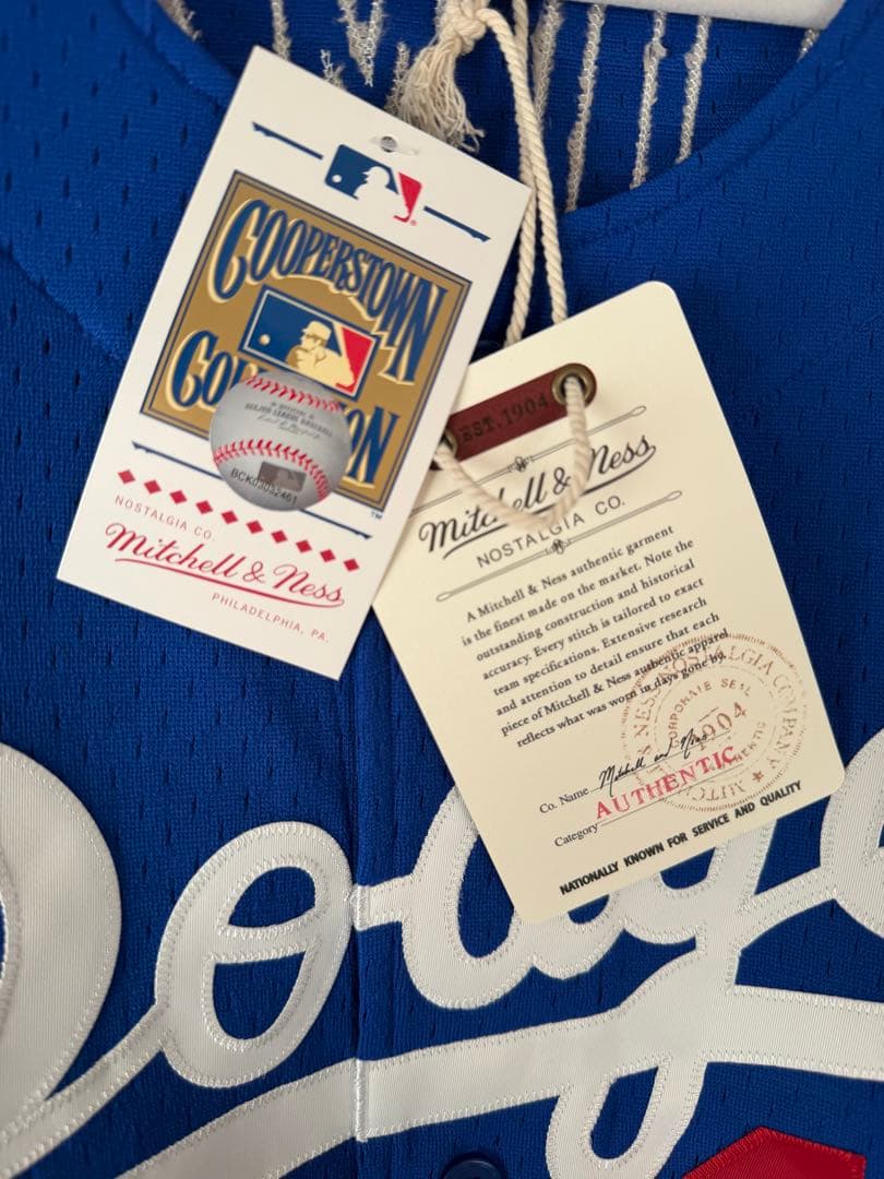 D*n様 Mitchell&Ness 野茂英雄 ドジャース ユニフォーム XL