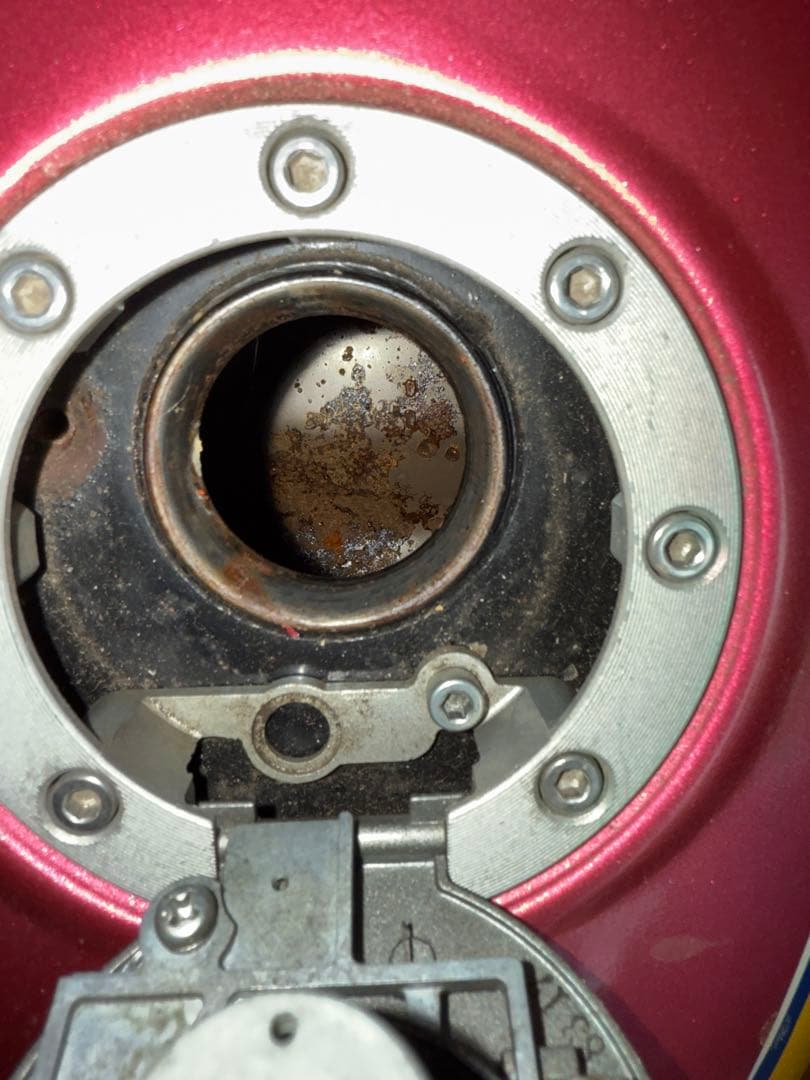 RZ250R 1XG純正 タンク　サビあり タンクキャップ、鍵付