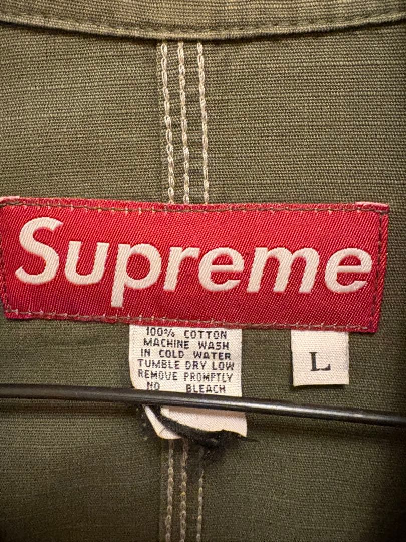 Supreme オリーブ カバーオール　カジュアルジャケット