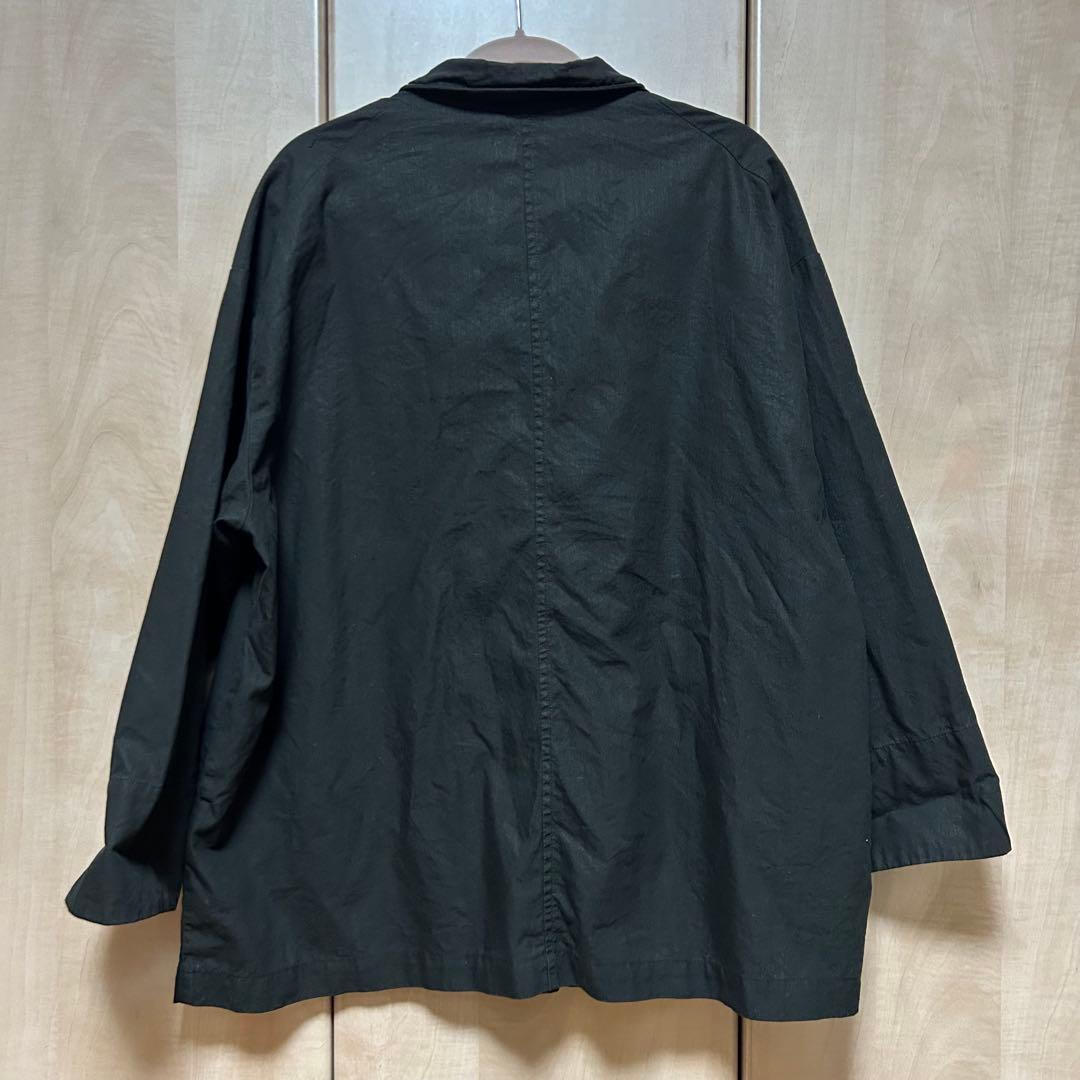 nest Robe ネストローブ リネンコットンロングテーラードジャケット