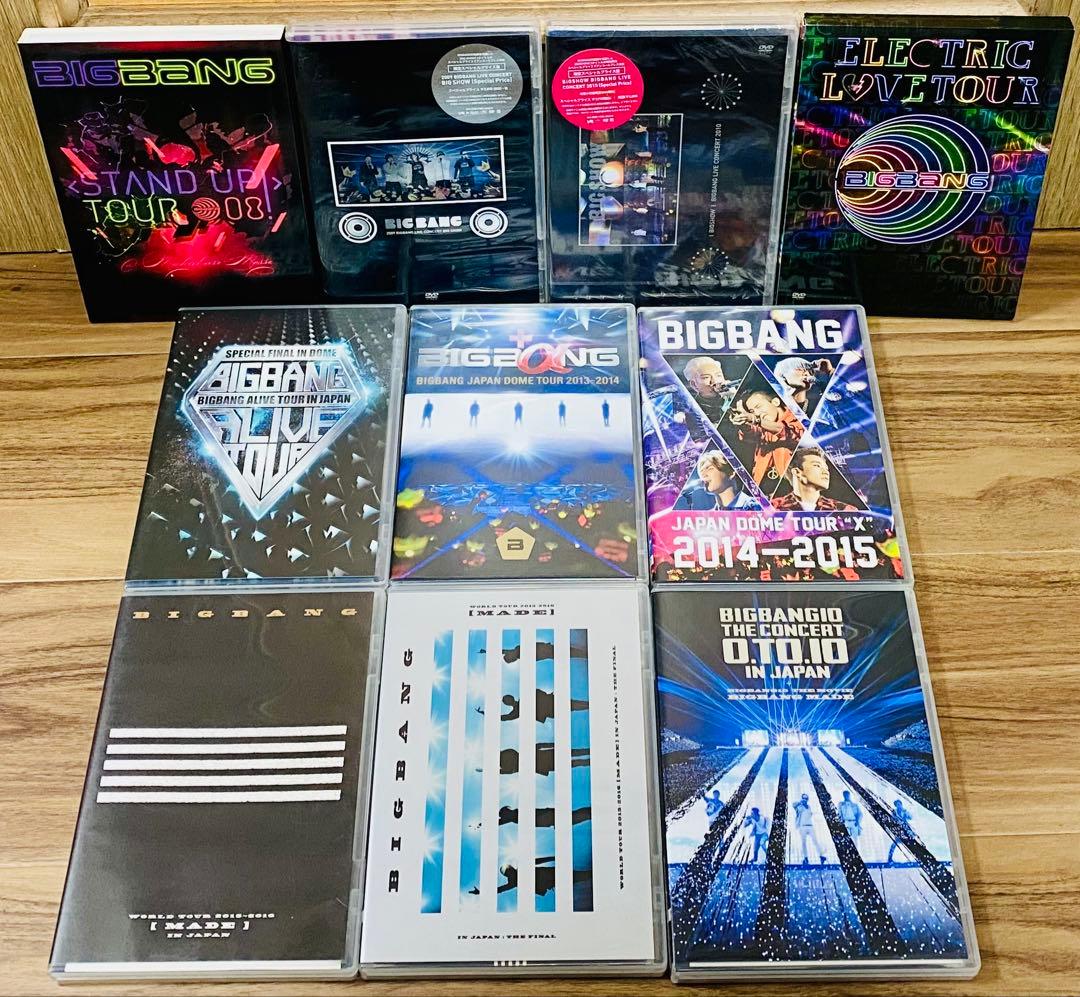 【未開封あり】BIGBANG ライブ DVD まとめ売り セット