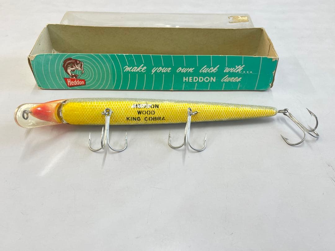 ルアー・フライ HEDDON WOOD KING COBRA Y NIB