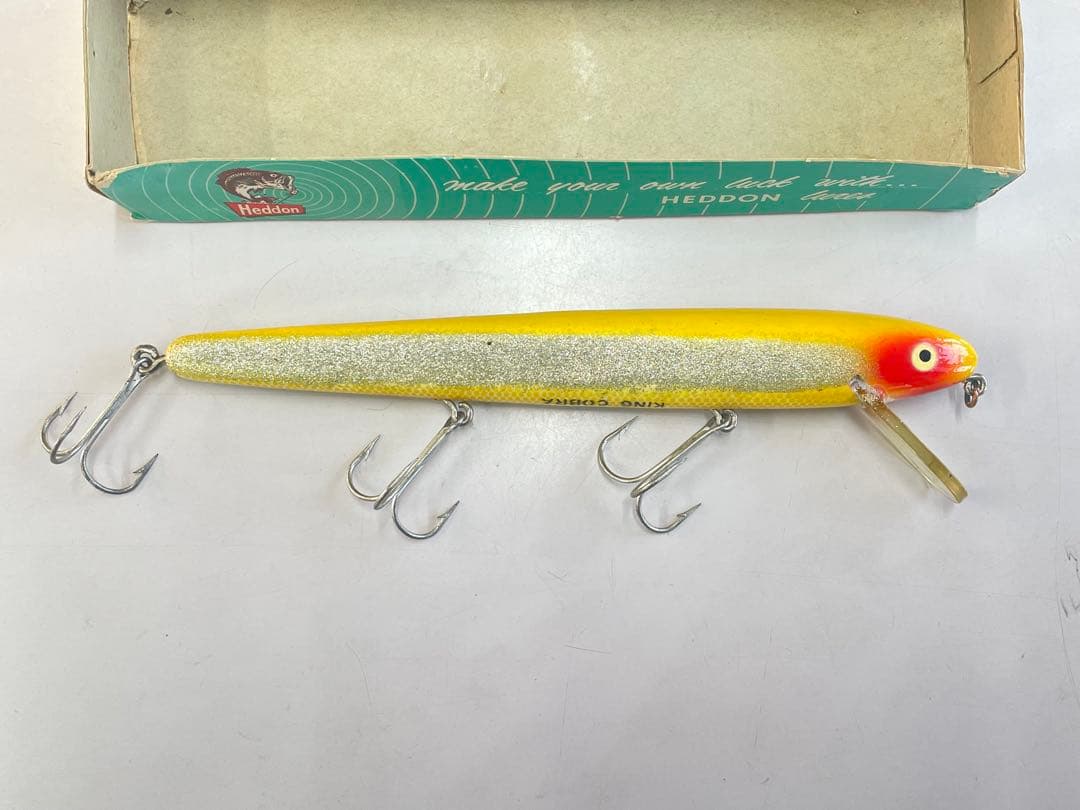 ルアー・フライ HEDDON WOOD KING COBRA Y NIB