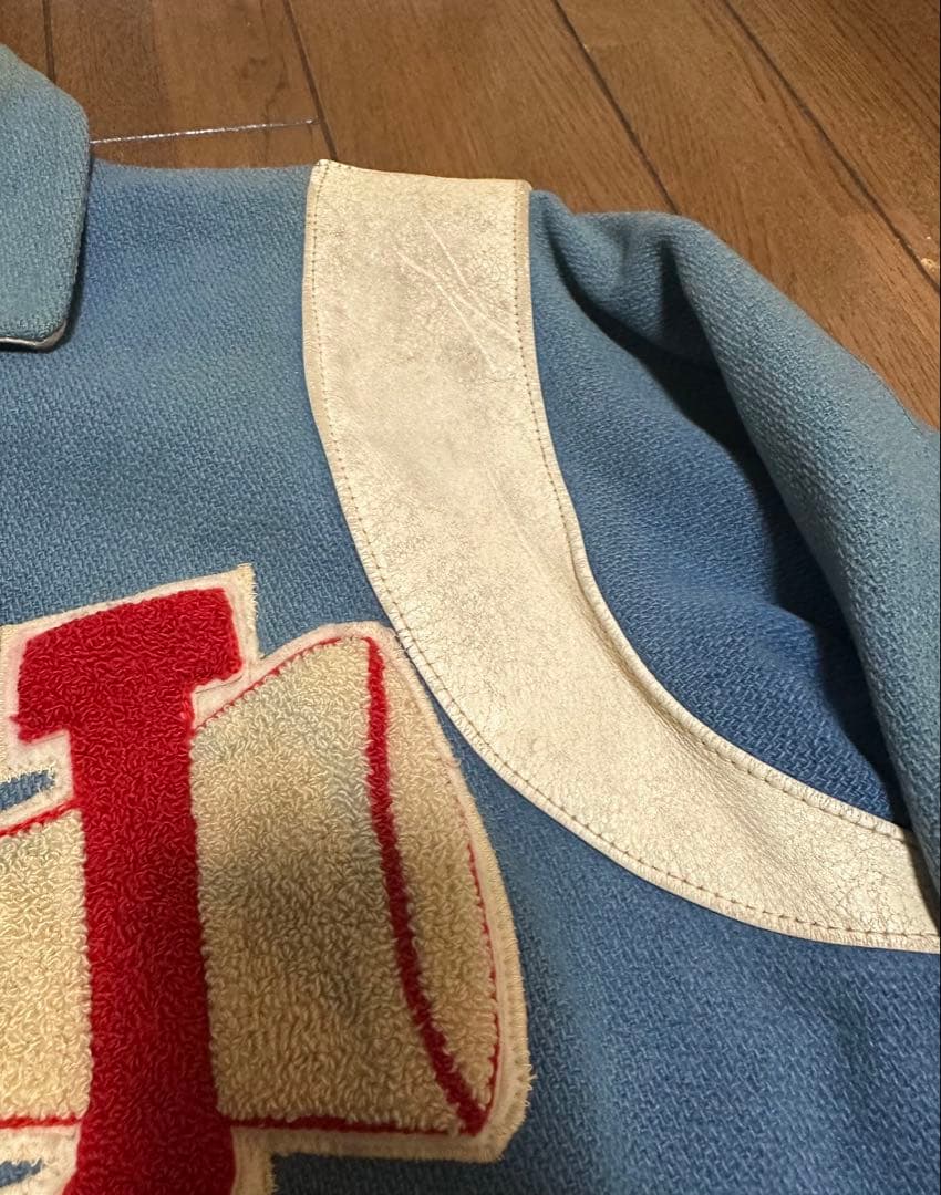 60’s スタジャン ヴィンテージ アワードジャケット　レタードマンジャケット