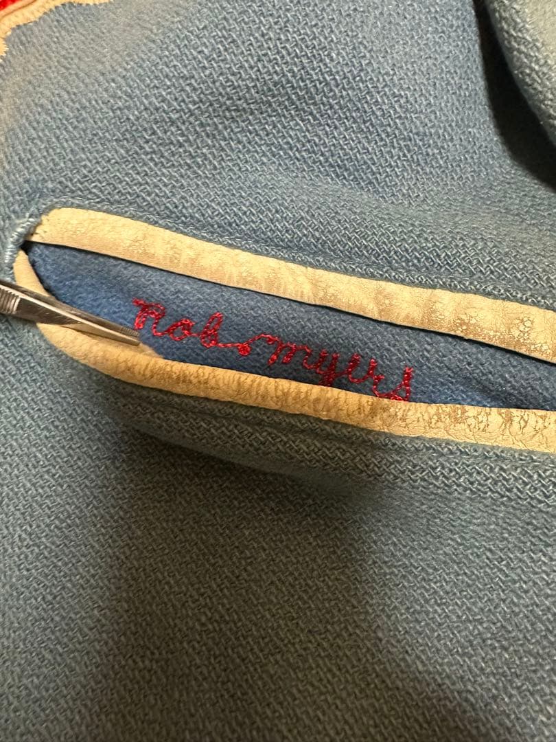 60’s スタジャン ヴィンテージ アワードジャケット　レタードマンジャケット