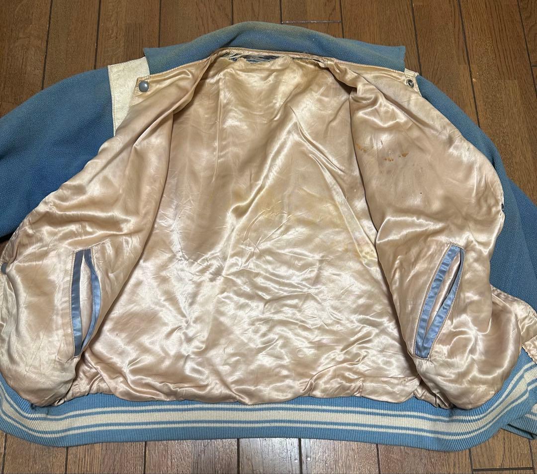 60’s スタジャン ヴィンテージ アワードジャケット　レタードマンジャケット