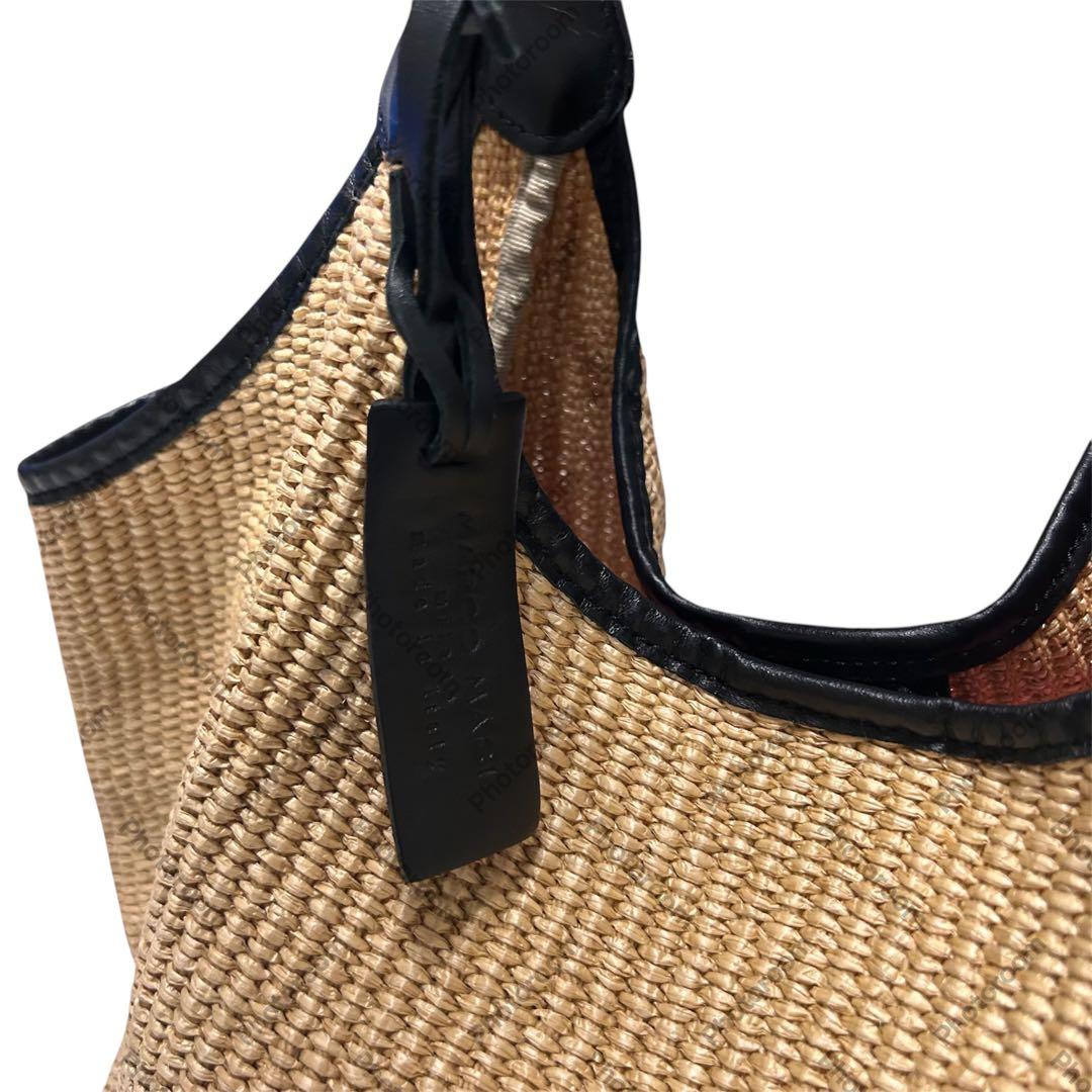 【美品】MARCO MASI マルコマージ カゴバッグ トートバッグ