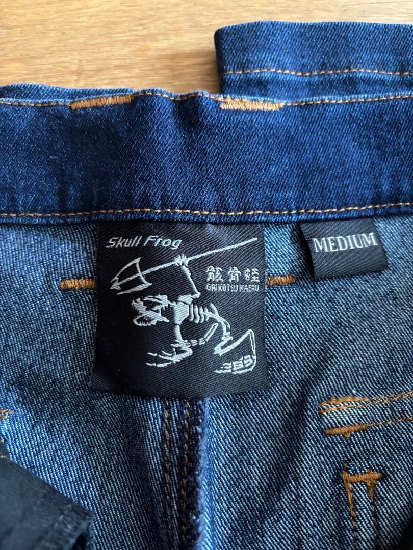 〓未使用品〓開封後試着のみ自宅保管SKULL FROG タクティカルデニム