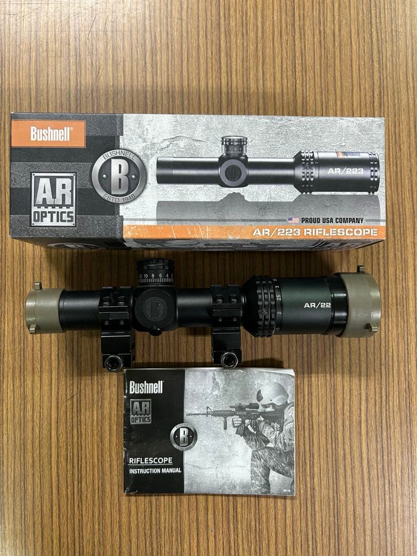 Bushnell AR 223 ライフルスコープ　実物