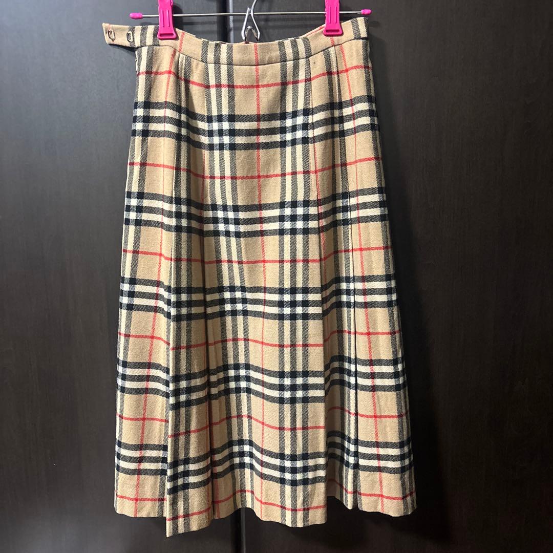 オールドバーバリー　チェックスカート