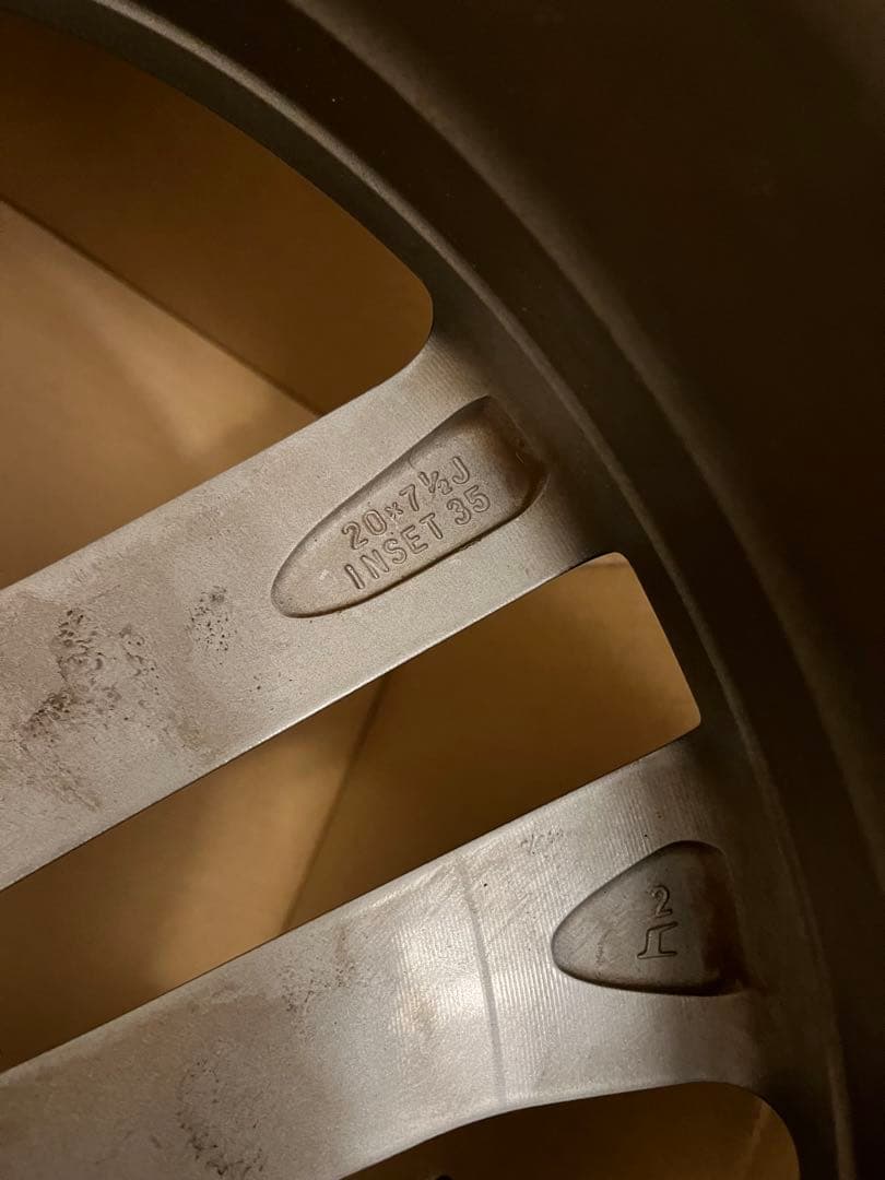 【極美品】レクサス 現行 NX 20系 20インチ 純正 アルミホイール 1本