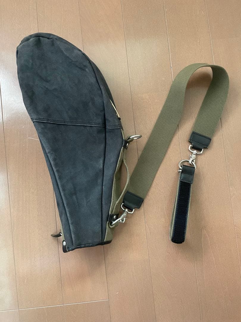 木の庄帆布 黒帆布 ゴルフクラブケース