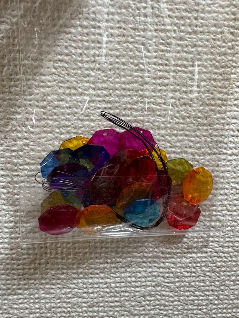 S*i様 ビーズパーテーション　アンティーク　3連