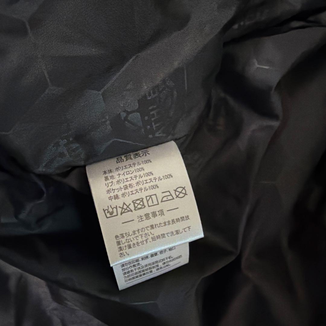 大人気Oサイズ　アスレタ　極暖　ベンチコート　幾何学模様