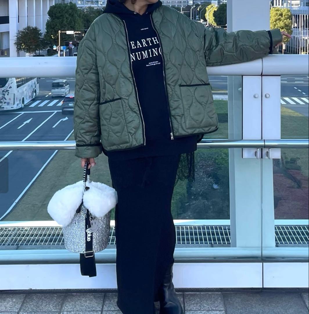 ジャケット・アウター meong blue NYLON MILITARY JACKET