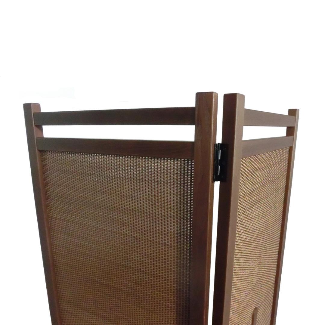 竹 スクリーン パーテーション 衝立 二曲 間仕切り 屏風