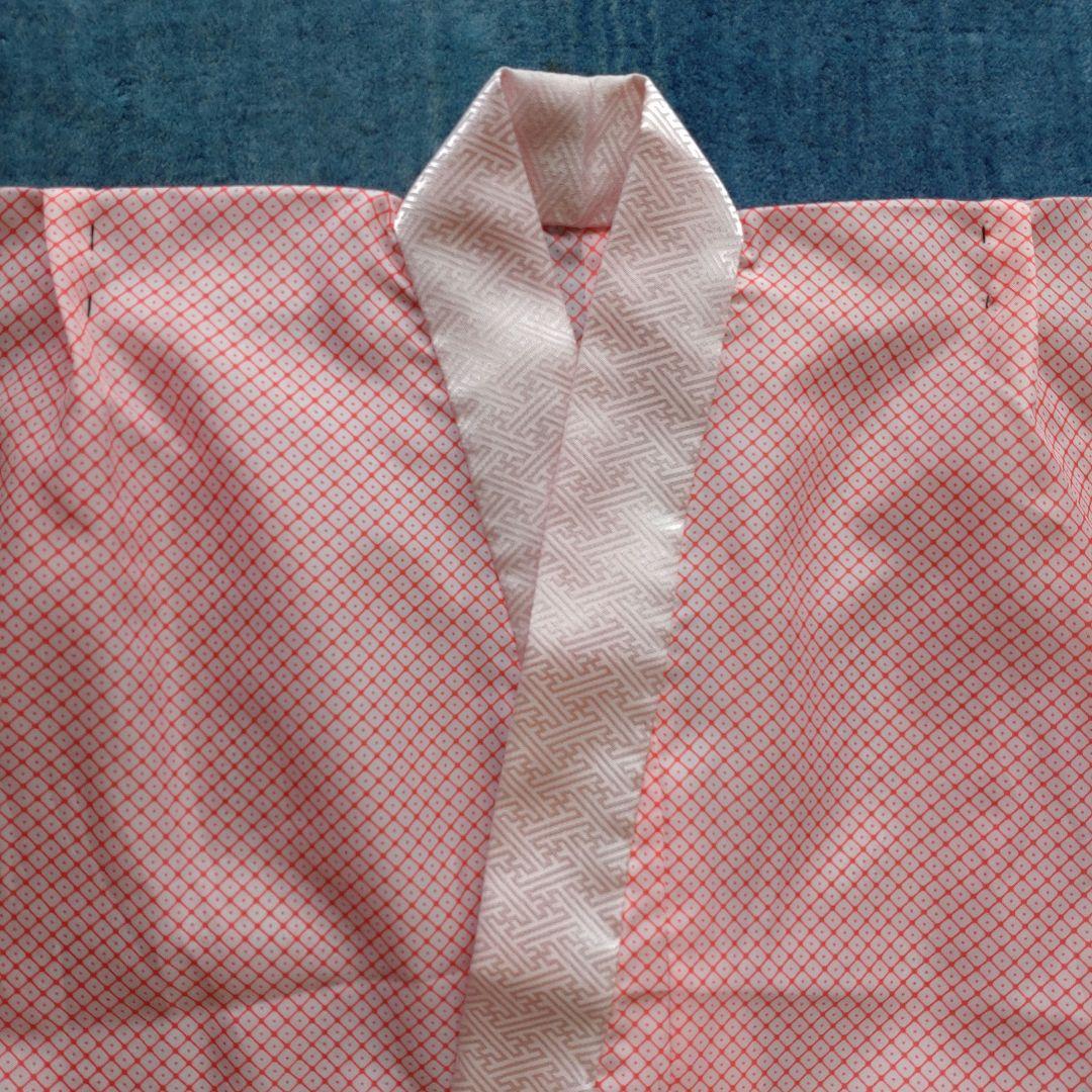 七五三 7歳 女の子 着物 フルセット 正絹 帯はこせこセット 黒地 八重桜 鞠