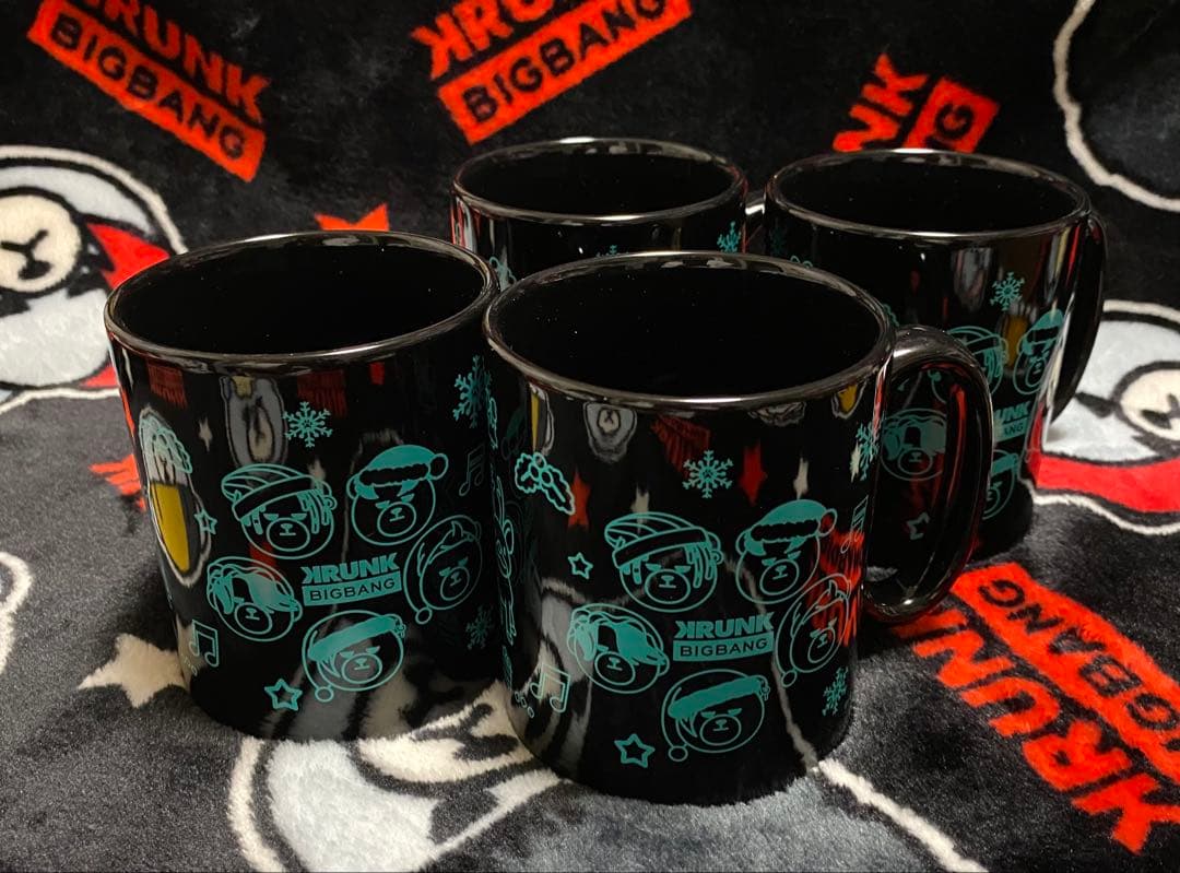 ⚛️BIGBANG KRUNK【激レア】 限定マグカップ 4個セット