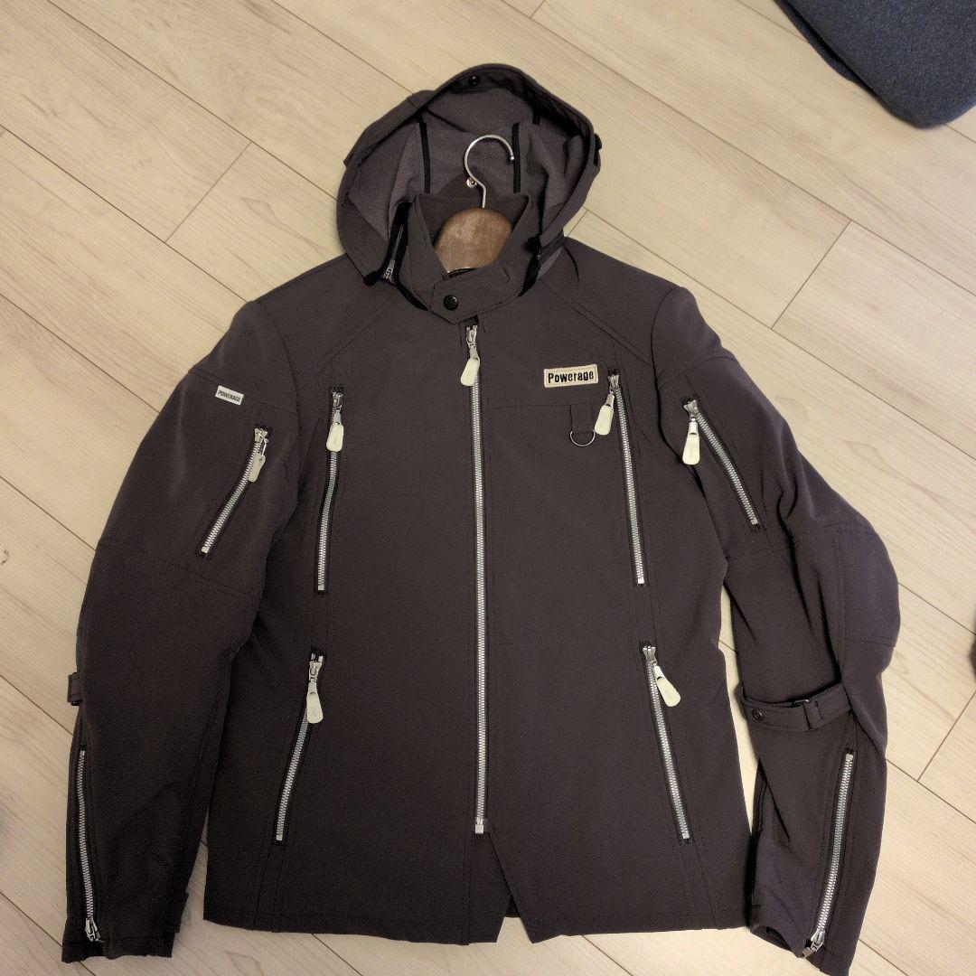 Powerage バイクジャケット M グレー