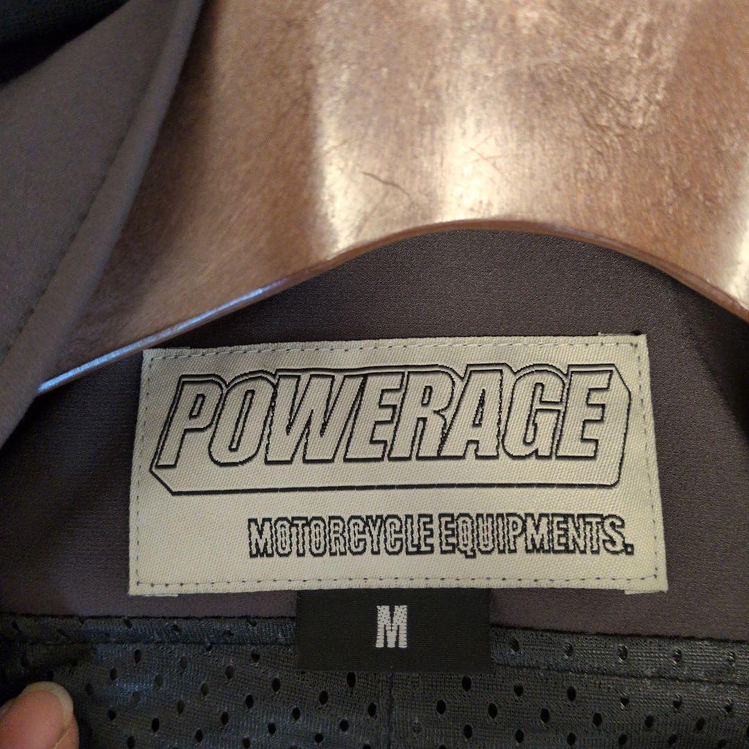 Powerage バイクジャケット M グレー