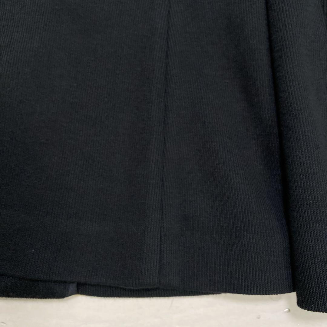 美品　ポロラルフローレン　レディース　ニットダブルブレステッドブレザー　Ｌ　黒銀