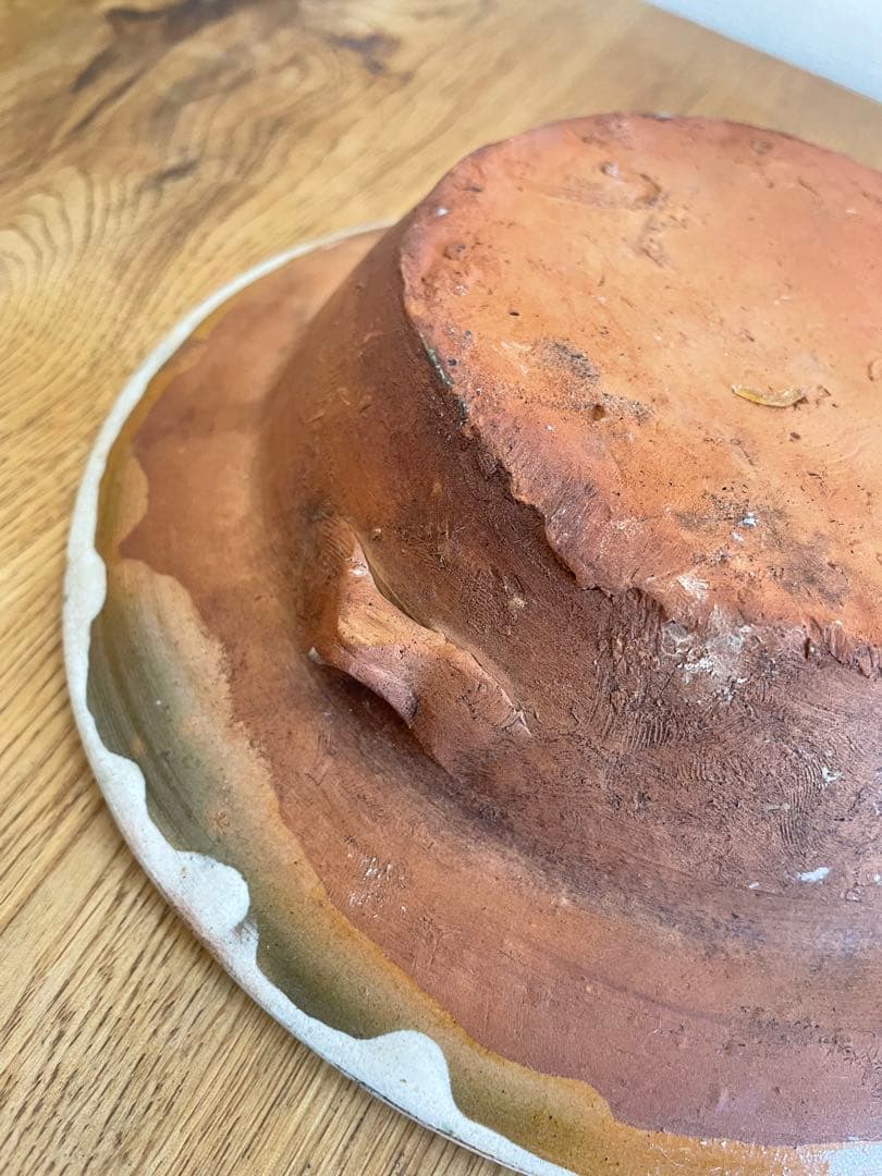 東欧民藝陶器ルーマニアトランシルバニアアンティーク飾り皿プレート