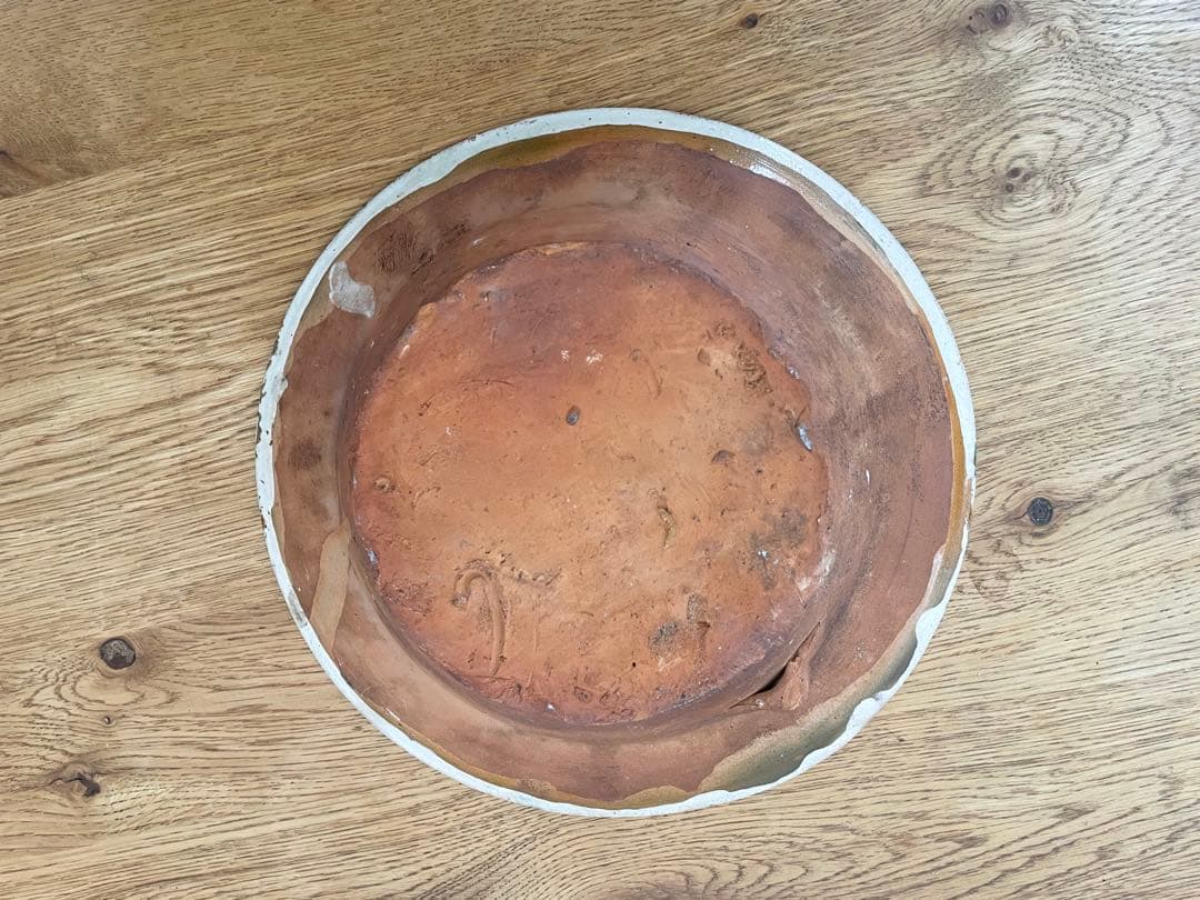 東欧民藝陶器ルーマニアトランシルバニアアンティーク飾り皿プレート