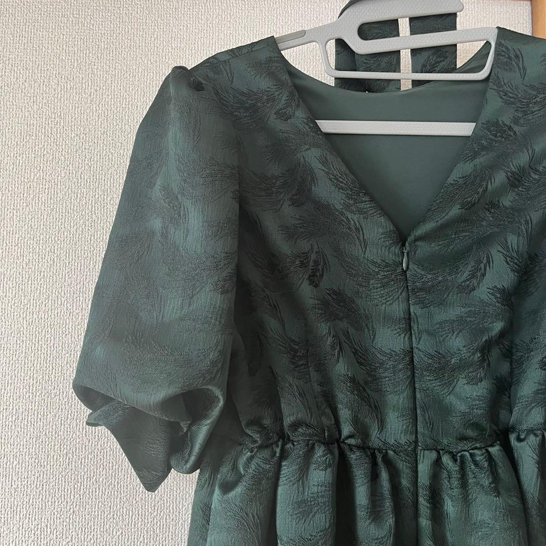 【週末SALE♡】etoll. パフスリーブドレス