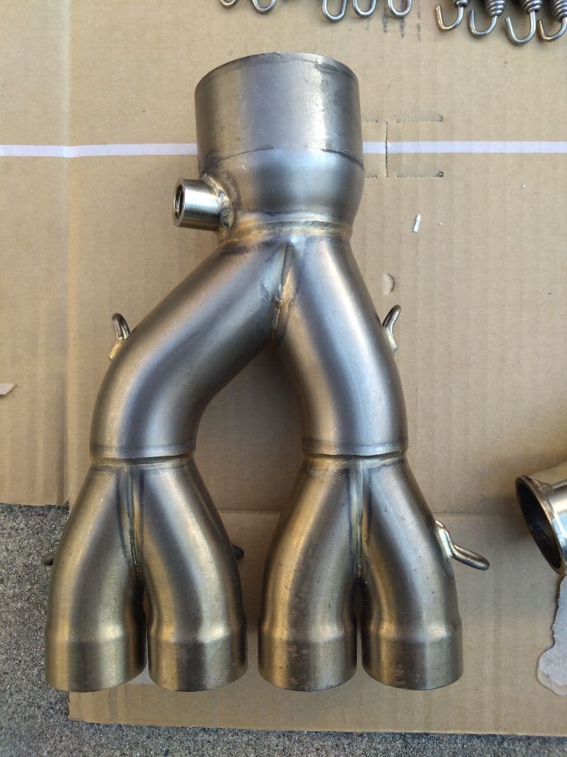 【福徳】AKRAPOVIC　ホンダ　CBR650R　フルエキゾースト