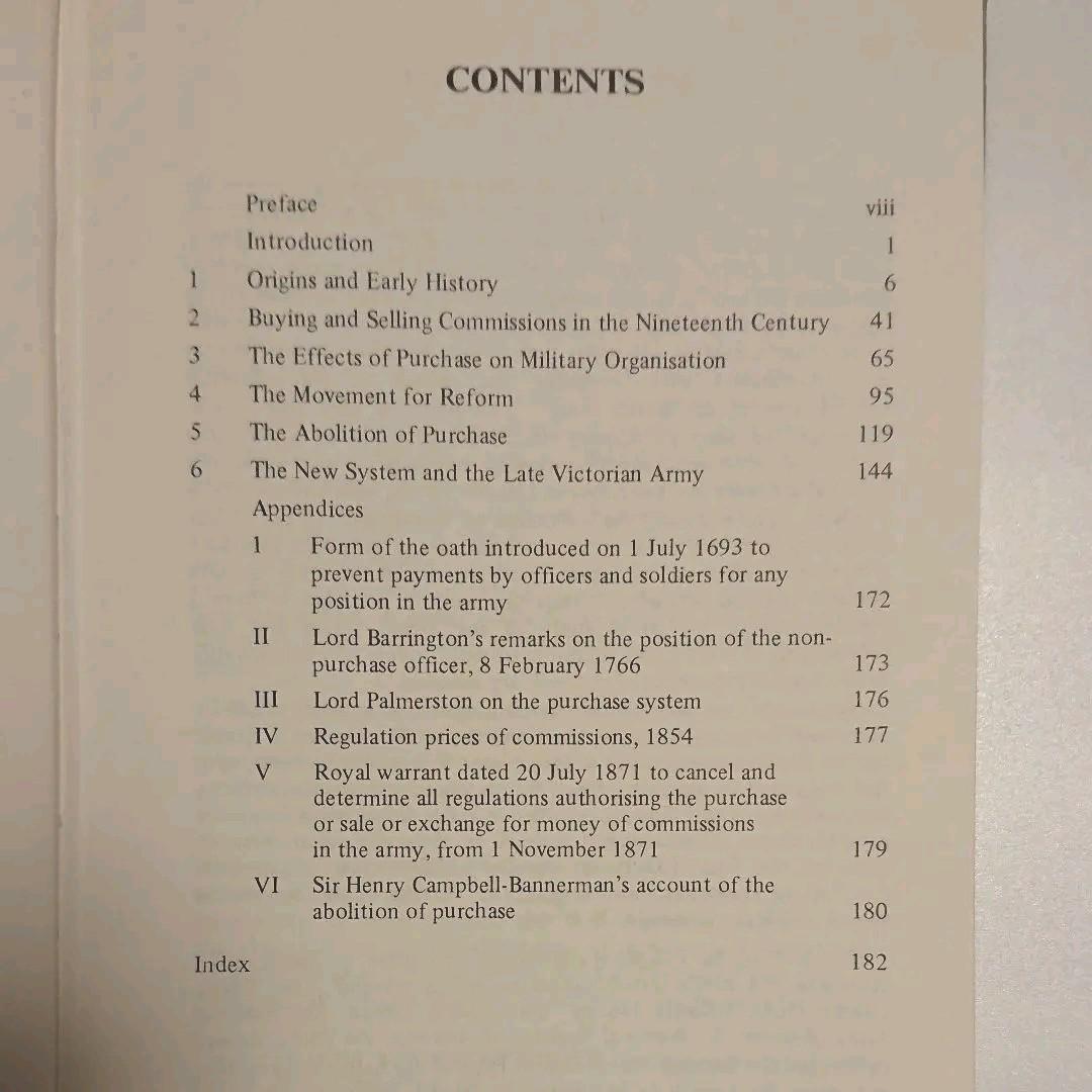 洋書 THE PURCHASE SYSTEM IN THE BRITISH ARMY
